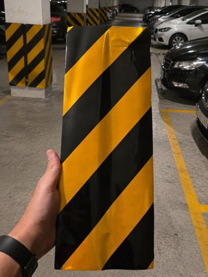 Προστατευτικό πάρκινγκ αφρολέξ καινούργιο 40εκ x 15εκ, απόθεμα 6 τεμάχια