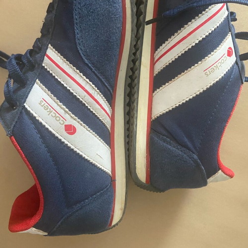 Cockers athletic shoes used, blue and red, size 45