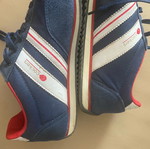 Cockers athletic shoes used, blue and red, size 45