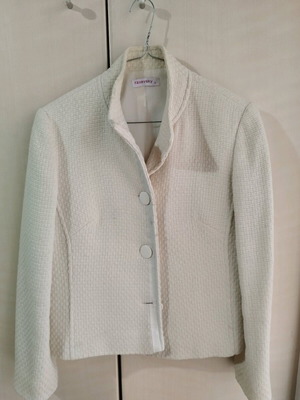Raxevsky jacket used size M, white beige with wear