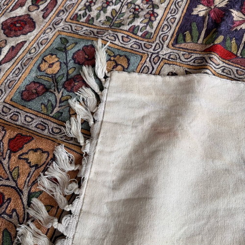 Cotton rug from India like new, 85 x 140 cm