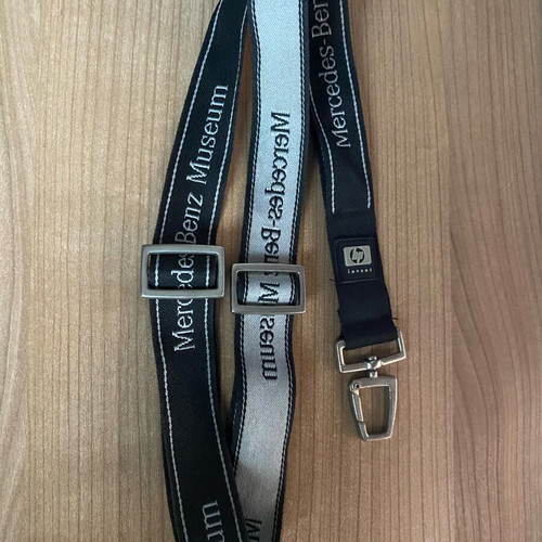 Mercedes Benz Museum HP collectible lanyard like new for card or keys