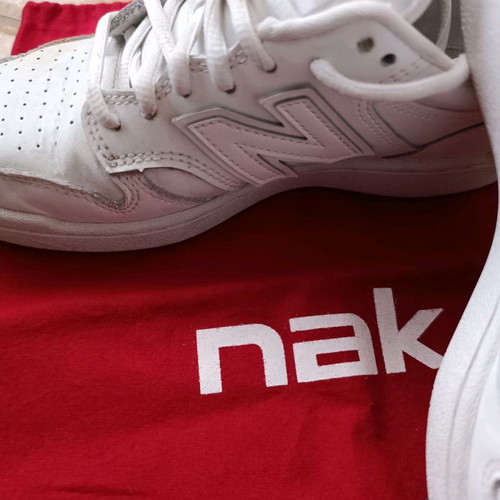 New Balance sneakers white woman used, size 38