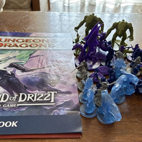 Dungeons & Dragons The Legend of Drizzt board game, Wizards of the Coast