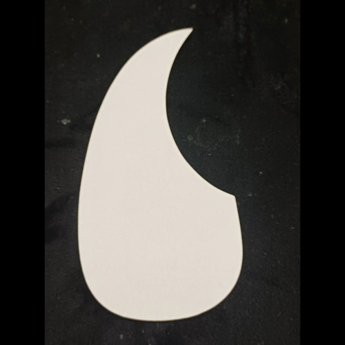 Acoustic guitar pickguard sticker, red tortoiseshell