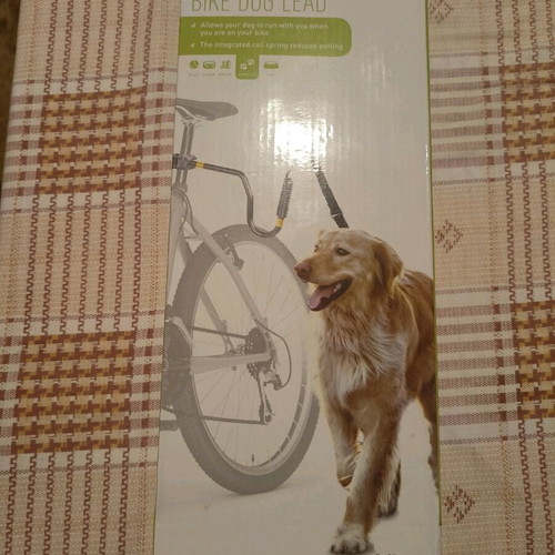 Bike dog lead new, 28 cm length, for dogs up to 35 kg