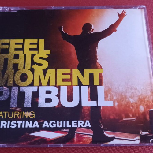 Feel This Moment CD single used, Pitbull feat. Christina Aguilera