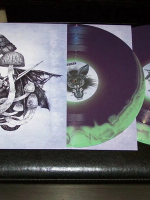 Kylesa Ultraviolet 2LP vinyl new, limited edition 150 copies + CD + hand-crafted silkscreen