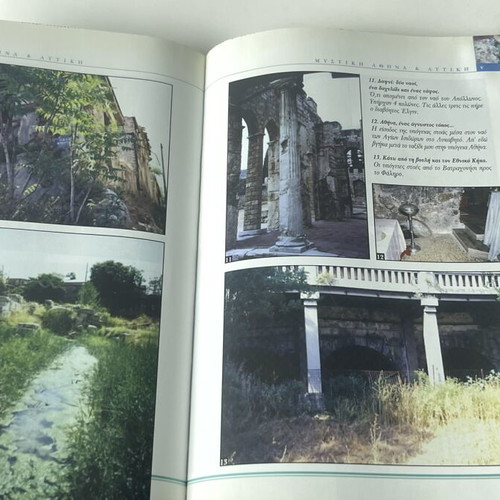 Secret Athens & Attica 7th Edition rare book by Ioannis Th. Giannopoulos used
