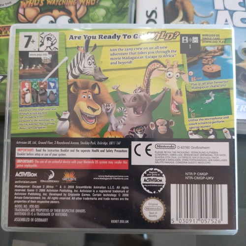 Madagascar 2 Nintendo DS used adventure game