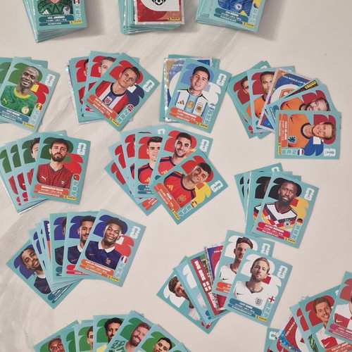 330 football stickers pack with top players from various countries