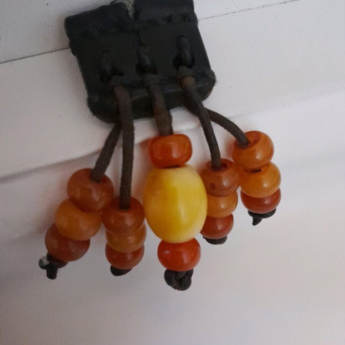 Tassel for worry beads used, old cut tassel