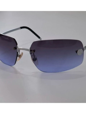 Chanel Vintage 90s γυαλιά ηλίου 4035 C167/79 μεταχειρισμένα, μωβ degrade