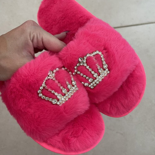 Pink Y2K slippers size 38-39