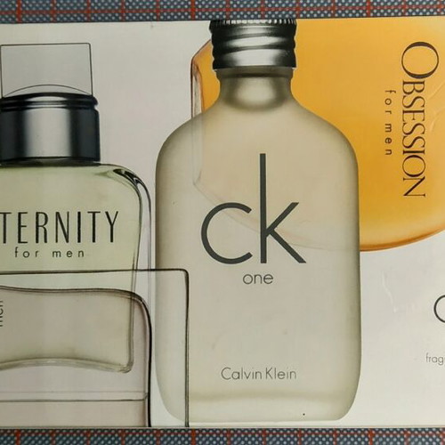 Calvin Klein Deluxe 5-Piece Travel Mini Perfume Set in 1 Box new