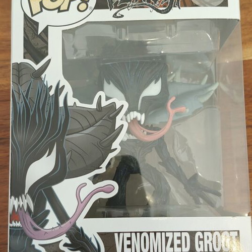 Funko Pop! Marvel Venomized Groot #511 figure used with box
