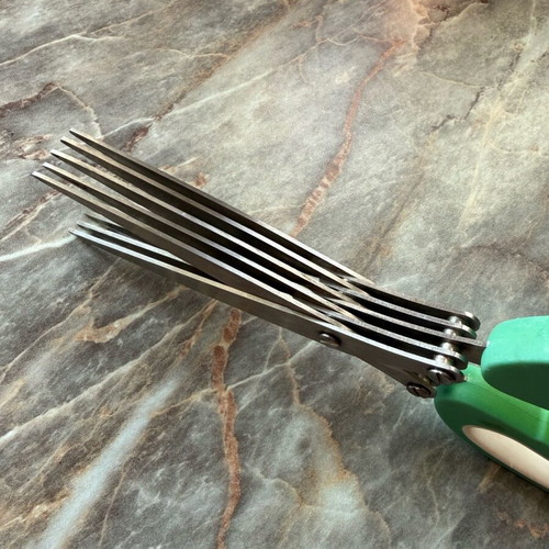 Cooking scissors new for herbs