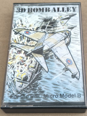 3D Bomb Alley (Software Invasion) for BBC Micro cassette like new