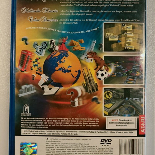 Trivial Pursuit Unlimited PS2 game used