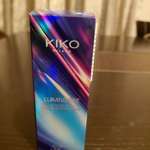 Kiko Milano Lumiverse Glow Beyond Serum & Foundation 05 Cookie Batter new
