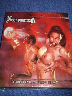 Necromantia Scarlet Evil, Witching Black CD μεταχειρισμένο, limited edition