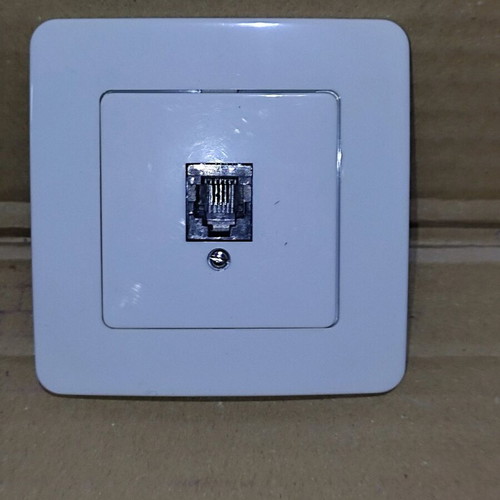 Tele TMS-14 telephone socket flush-mounted new