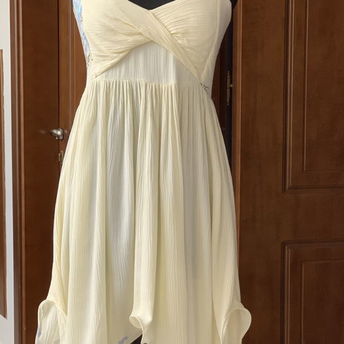Viscose dress new, light draped summer style