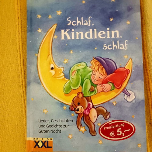 Schlaf Kindlein, schlaf German book of songs and poems