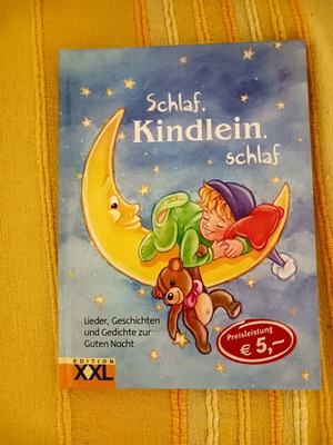 Schlaf Kindlein, schlaf German book of songs and poems