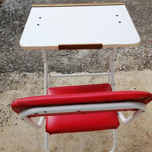 Small desk with chair used