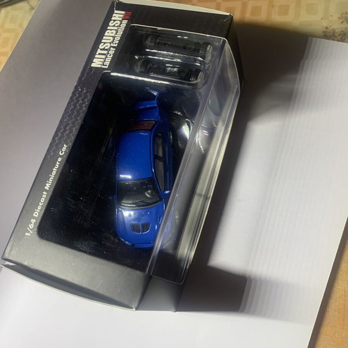Diecast Mitsubishi Evo VII 1/64 new