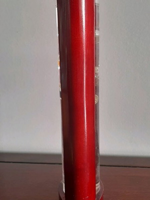 Galileo thermometer used, decorative 30x10cm