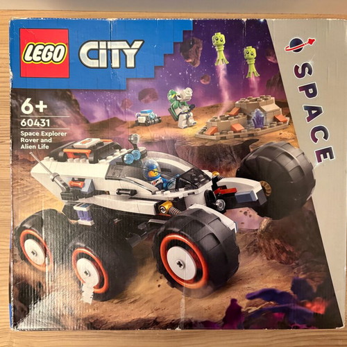 Lego City Space Explorer Rover And Alien Life set 60431 new
