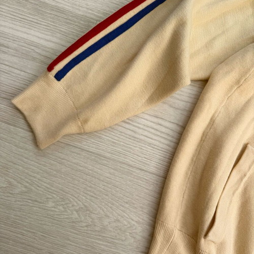 Corteiz Khit ZipUp Fleece Cream jacket new