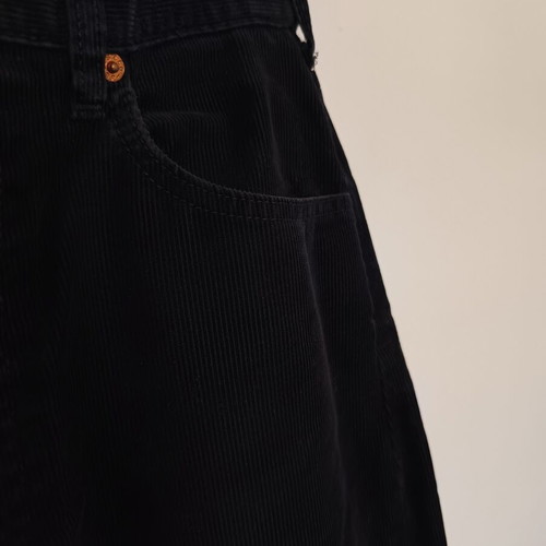Levi's Reworked Vintage Corduroy Jeans like new, black, size S