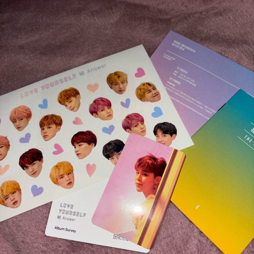 BTS Love Yourself - Answer Kpop album used, version E