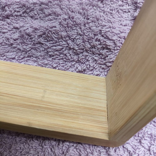 Two-dimensional tabletop mirror like new, rotating