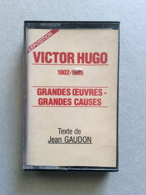 Victor Hugo Grandes Oeuvres Grandes Causes cassette tape used