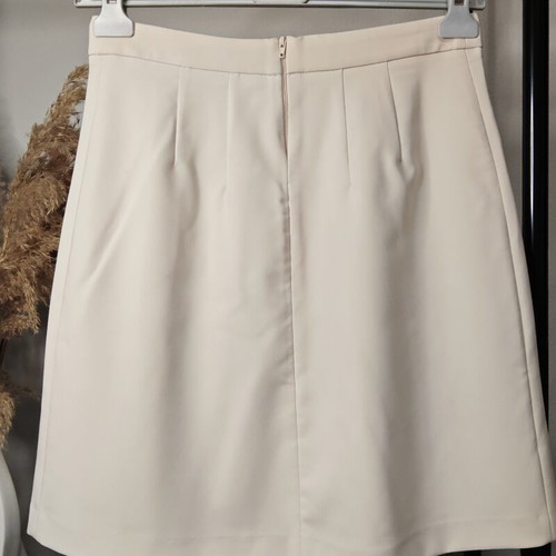 Mini skirt skater by Mind Matter like new, beige, size M