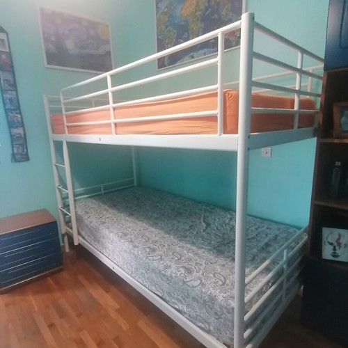 IKEA bunk bed like new with assembly manual and mattress