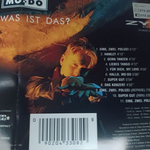 Mo Do Was Ist Das? CD like new, pop