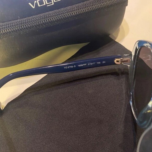 Vogue Vintage VO 2705-S Sunglasses new, black and blue butterfly