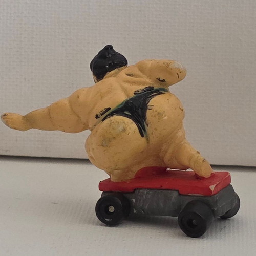 Skateboard Mania Wedgyson Sumo figure used with marker paint marks