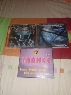 Πακέτο διπλών CD trance μουσικής σαν καινούργιο, σύνολο 6 CD