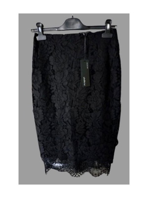 Marks & Spencer skirt new, black lace, small