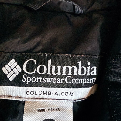 Columbia women's jacket used, size L, black