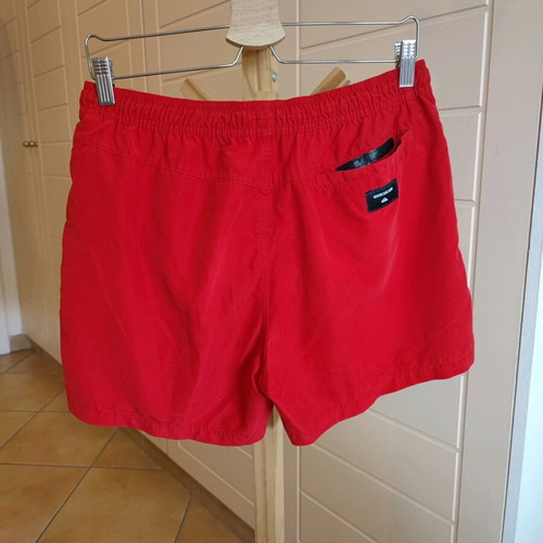 Quiksilver men's swimwear like new, red, size M