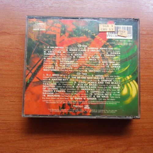 Top Hits 95 double CD used, 1990s 2000s
