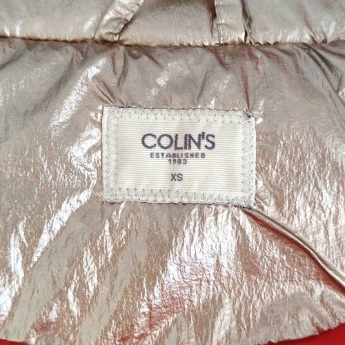 Colin's sleeveless jacket red, like new, size XS