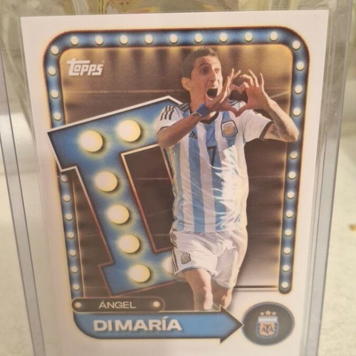 Angel Di Maria Topps card